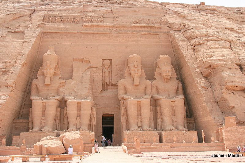 Temple de Ramses II a Abú Simbel